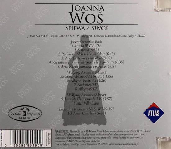 Joanna Woś & Marek Moś & Aukso: Joanna Wos Śpiewa [CD], Marek Mos | CD ...