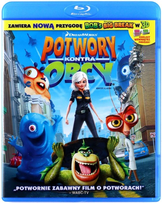 Monsters vs Aliens [Blu-Ray]