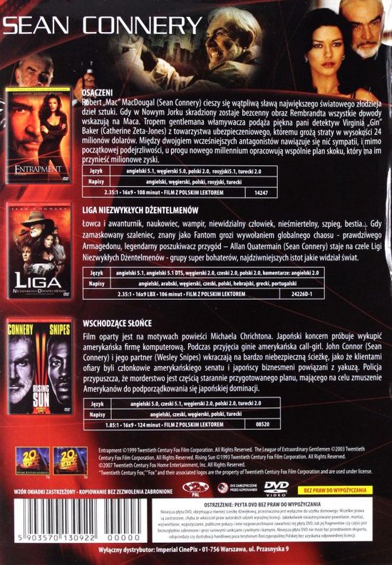 League of Extraordinary Gentlemen, The [3DVD]