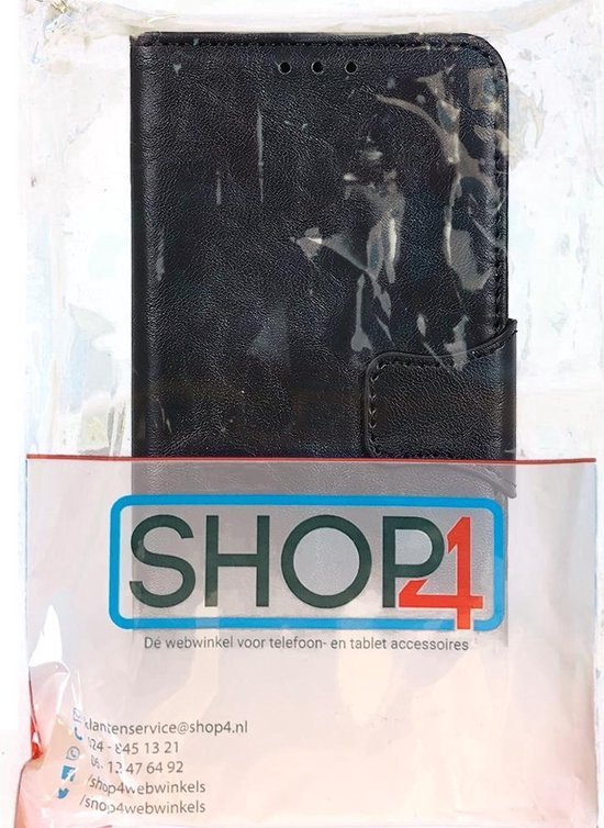 Shop4 Samsung Galaxy Note 10 - Etui Portefeuille Cabello Zwart