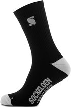 Sockeloen Podium Vrijetijdssokken Black