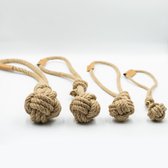 Henneptouw Speelgoed - Monkey Fist Hemp Rope Dog Toy - Medium