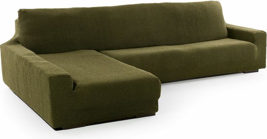 Hoes voor chaise longue met lange linkerarm Sofaskins NIAGARA 210 - 340 cm - Groen