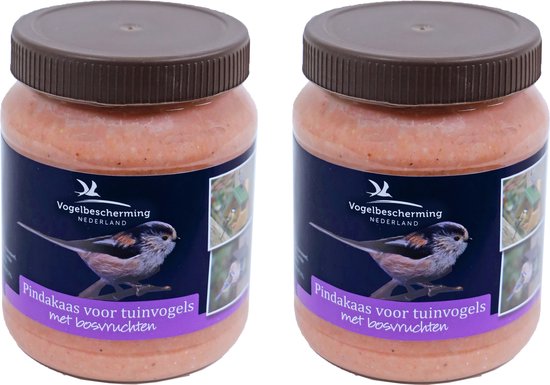 Support - mangeoire pour pot de beurre d'arachides pour oiseaux