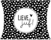 Gondeldoosje- Cadeau doosje- Lieve Juf!- 5 stuks