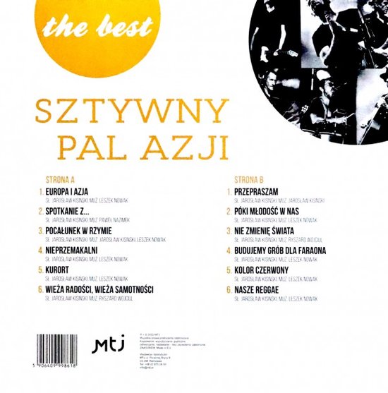 Sztywny Pal Azji: The best - Wieża radosci, wieża samotności [Winyl