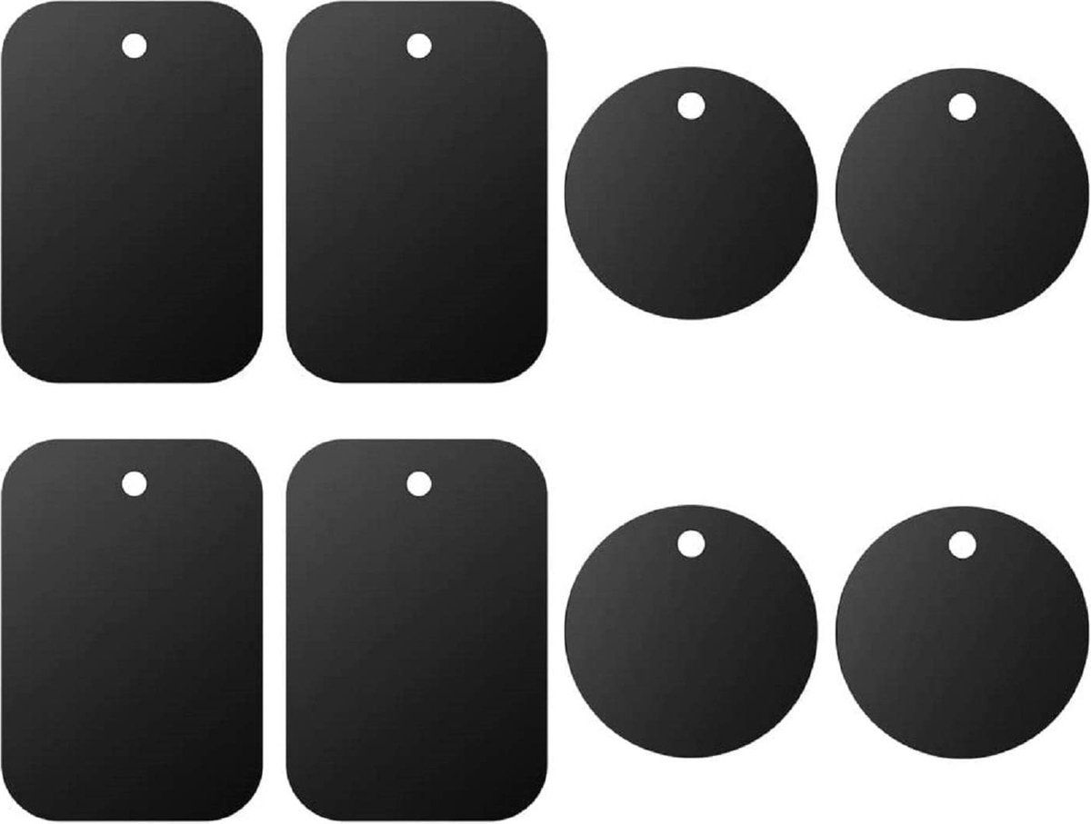 8x Magneet Sticker Telefoon - Magneet Plaatje voor Telefoonhouder GSM Auto