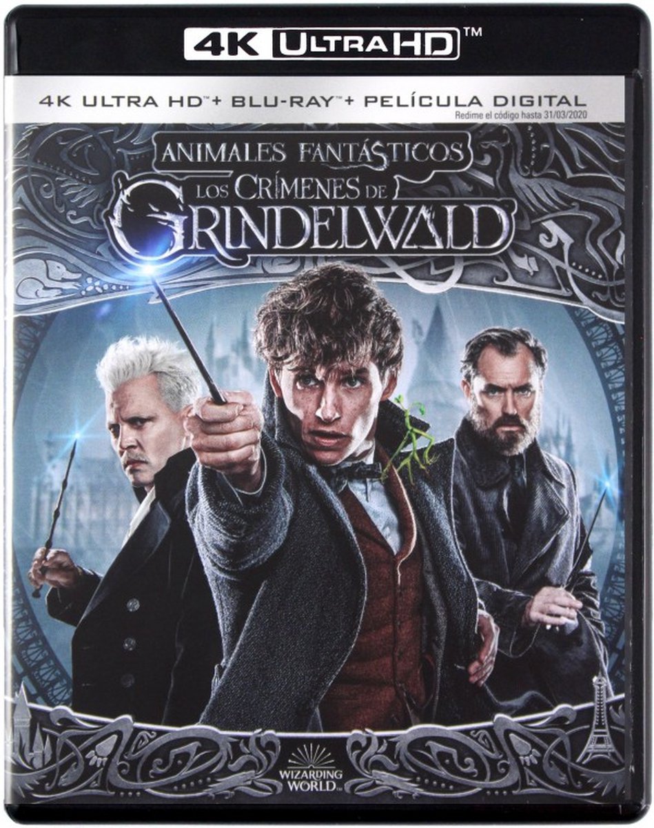 Fantastic Beasts: The Crimes of Grindelwald [Blu-Ray 4K]+[2xBlu-Ray]-