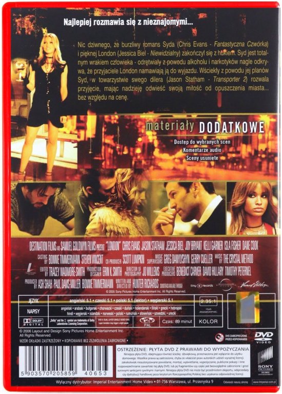 Noch 16 Tage Eine Sterbeklinik In London Dvd London [DVD] (Dvd), Jessica Biel | Dvd's | bol