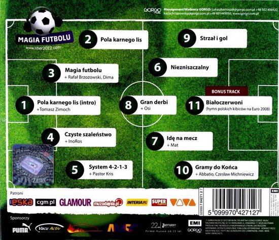 Liber: Magia Futbolu [CD]