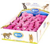 Duvoplus - Speelgoed Voor Dieren - Hond - Latex Knorrend Varken 10cm - Display Roze - 1st