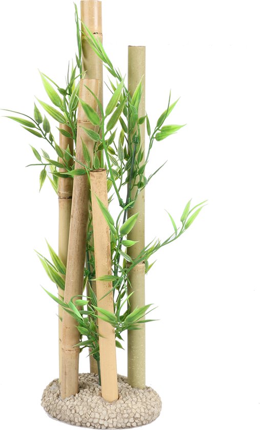 Décoration en bambou L - 10,5x8,5x26cm Multicolore