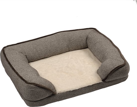 DUVO Snuggle Sofa - 90x70 cm - Bruin - voor hond