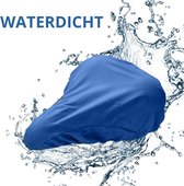 ESTARK® Blauw Zadelhoes Waterdicht - Zadelhoezen voor de Fiets - Zadel Cover - Zadel Zak - Hoes - Elastisch - Blauw