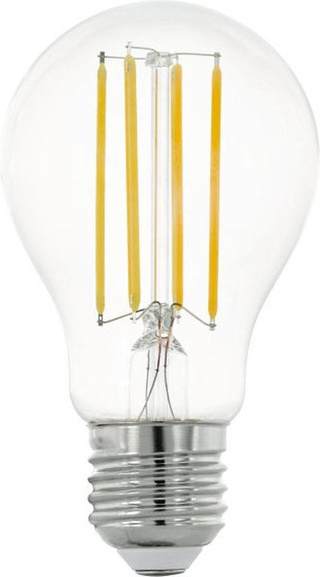 EGLO LED Lamp - E27 - 10,5 cm - Helder - 2700K