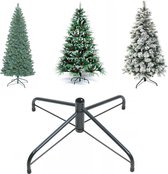 Support d'arbre de Noël en métal - Support d'arbre de Noël artificiel - Pliable - Basis stable - Pour soutenir l'arbre de Noël - 35x12x2,5 cm