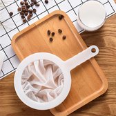 Narimano® réutilisable en nylon Ultra fin – Filtre passoire cuillère passoire jus de lait de soja Café filtre Nourriture – passoire de Cuisine 100/200/400 maille