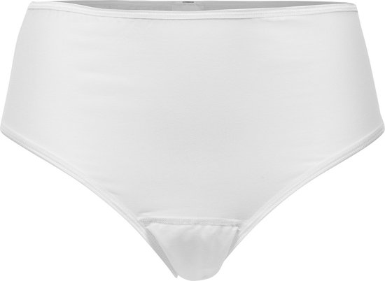 UnderWunder Tailleslip (set van 2) menstruatie ondergoed – incontinentie urineverlies vrouw – absorberend ondergoed – Wit maat 40/42