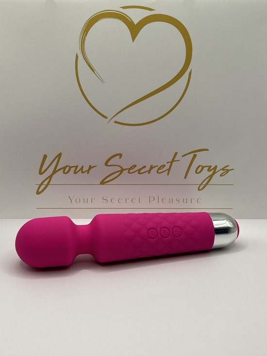Nina - Wand Vibrator - Waterdicht & Super krachtig - Clitoris Stimulator &  G Spot