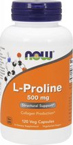 NOW Foods - L-Proline 500mg - 120 capsules