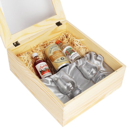 Alcohol Vrije Gin Cadeauset Proefkit - Gin cadeau Pakket voor de Gin Liefhebber