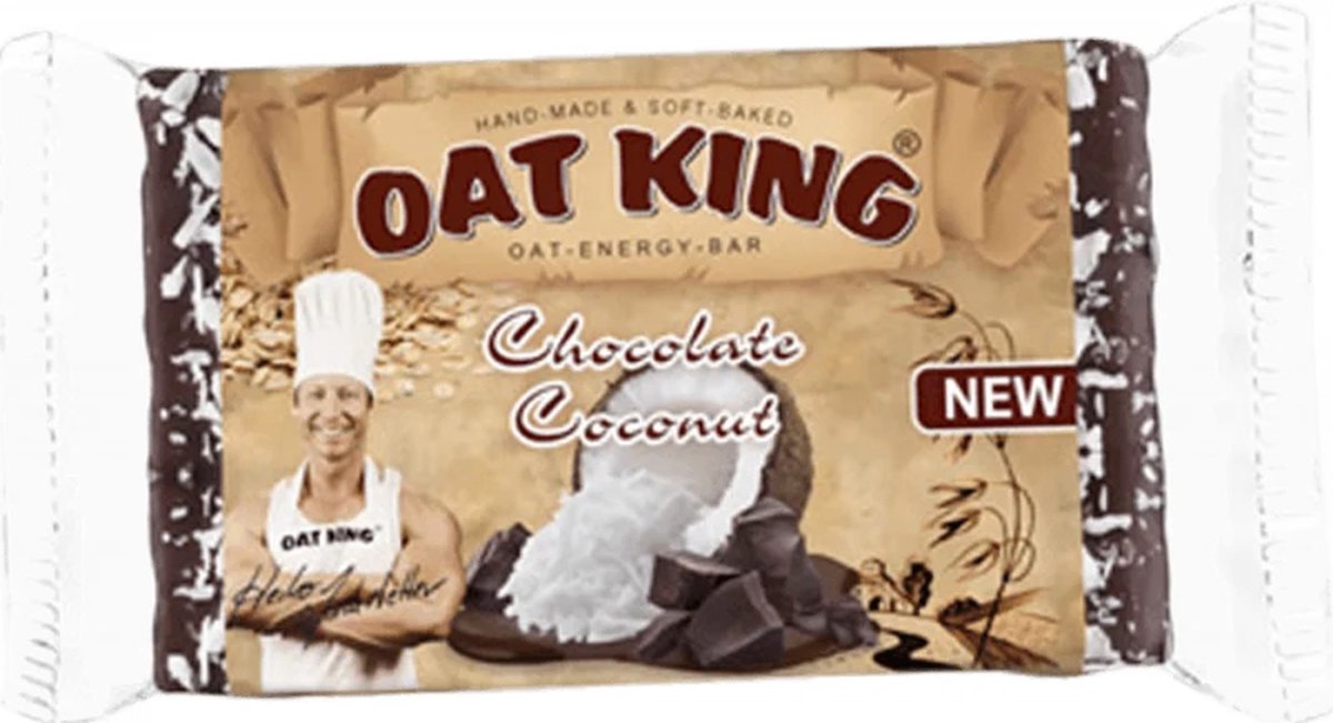 LSP Oat King Energy Bar (10x90g) Chocolate Coconut - Repen - Energie repen