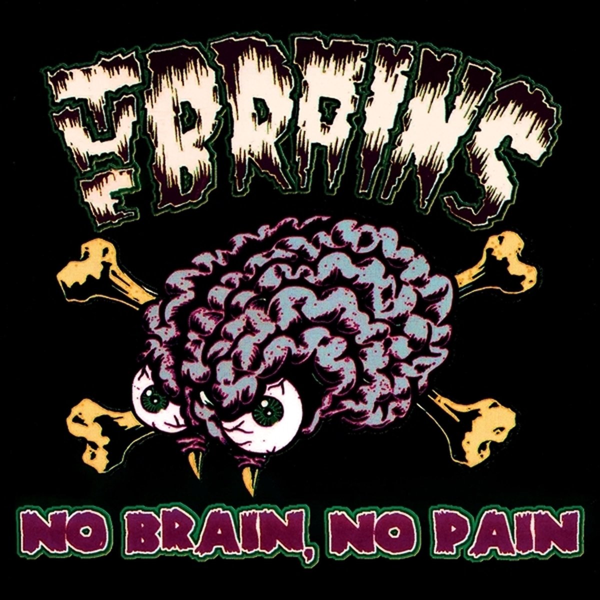 Brains - No Brain, No Pain (LP) (Coloured Vinyl)