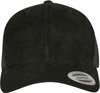 Flexfit - Suede Leather Trucker Cap Snapback Pet - Zwart