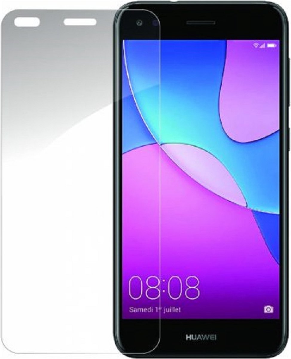 LuxeBass Tempered screenprotector geschikt voor Huawei Y6 Pro (2017) - beeldscherm - scherm - tempered glas