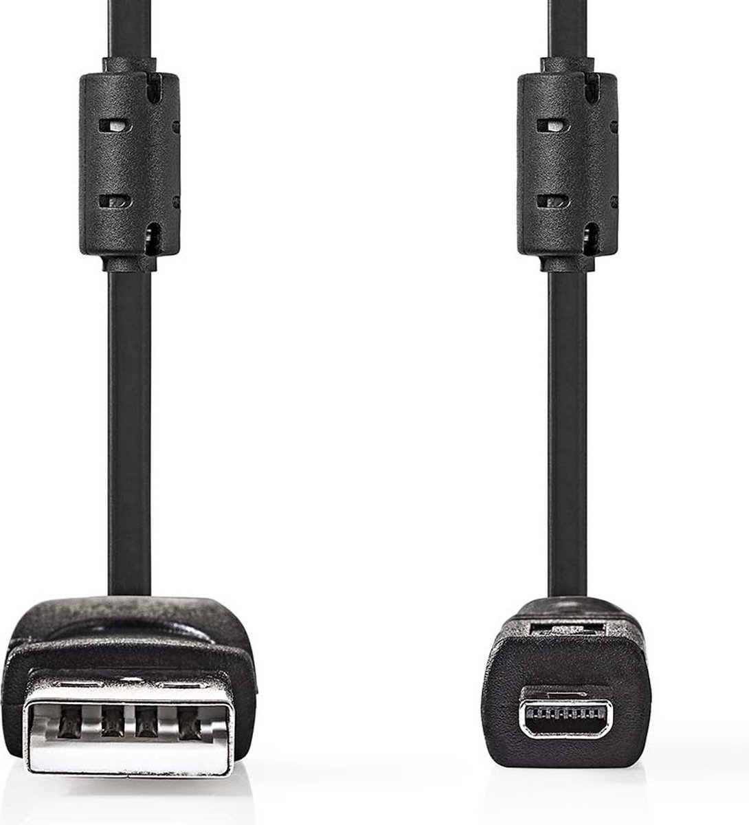 NEDIS CCGL60810BK20 USB-Kabel 2 mm Zwart