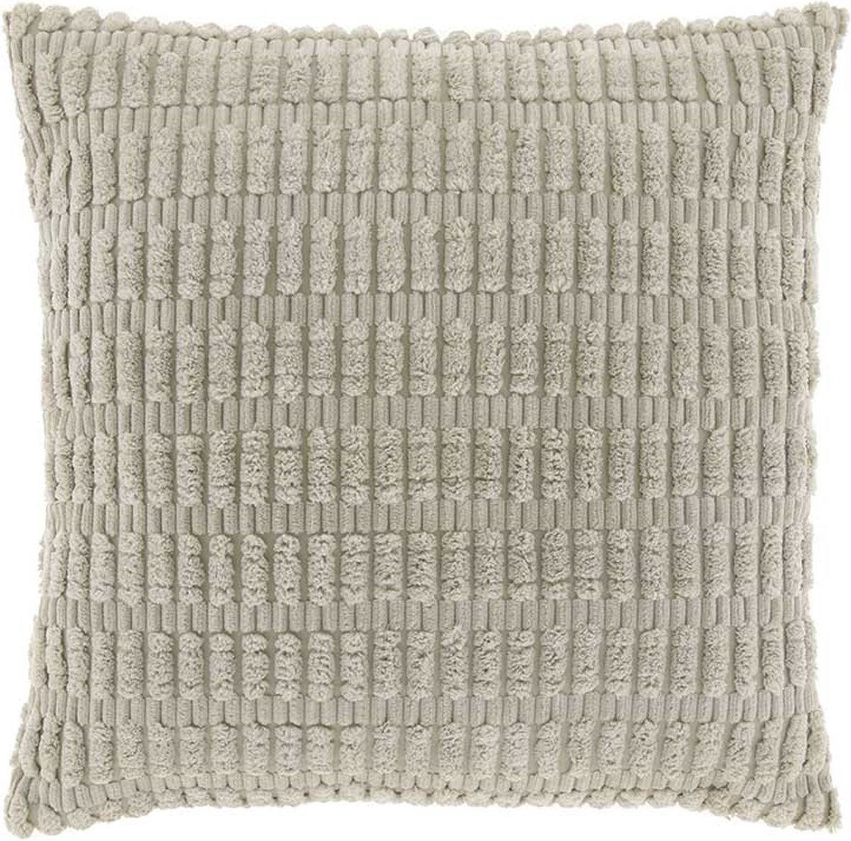 Unique Living Kussen Cedro - 45x45cm - Chateau Grijs Licht grijs