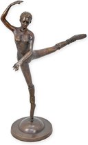 Brons beeld - ballerina - sculptuur - 90 cm hoog