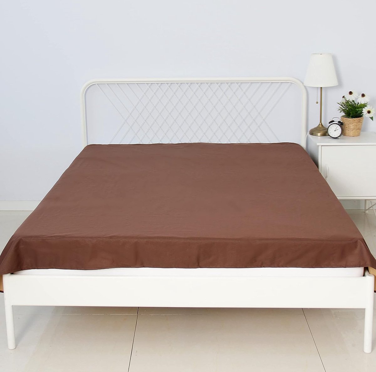 Silly Legacy Waterdichte omkeerbare beschermhoes of voering voor bed of bank, voor huisdieren (King/XL, 208 x 254 cm, bruin)