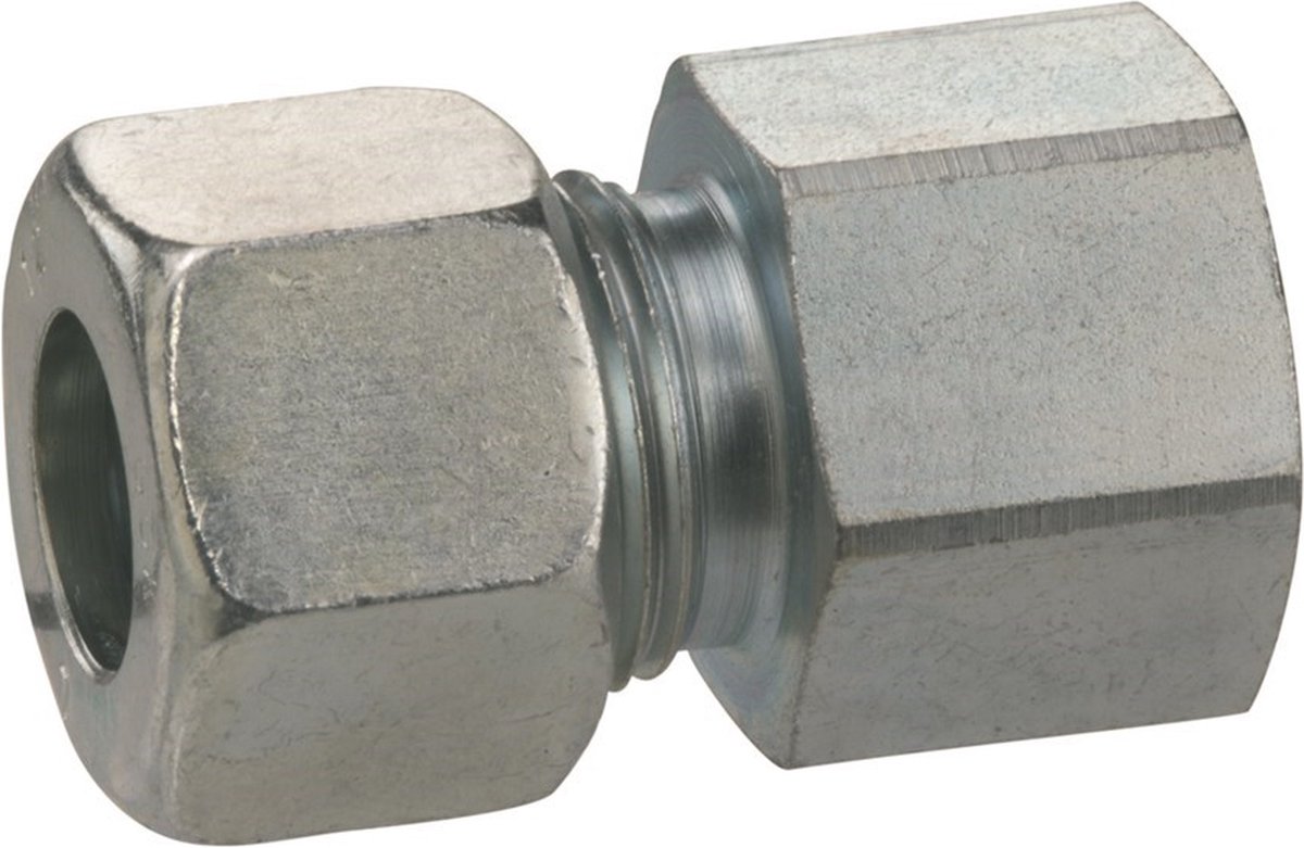 Gimeg Rechte Aansluiting 1/2 inch binnen X 6/8