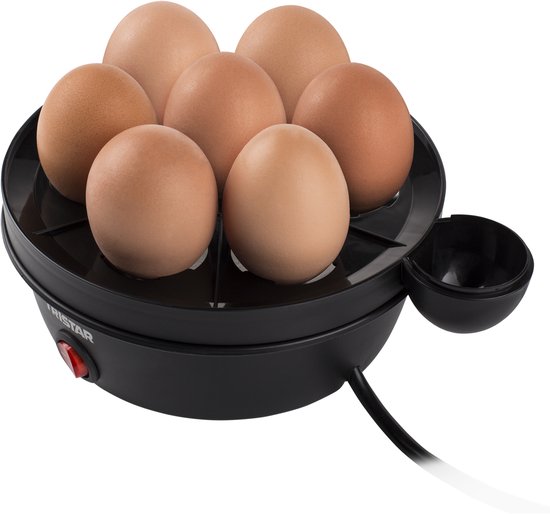 Cuiseur à œufs Tristar EK-3076 - Convient pour 7 œufs - Acier inoxydable