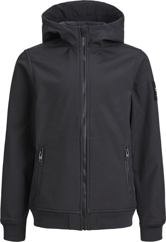 JACK&JONES JUNIOR JJEBASIC SOFTSHELL HOOD NOOS JNR Jongens Jas - Maat 152