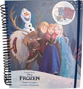Album créatif La Frozen - Livre de coloriage - Autocollants - Marqueurs - format a4