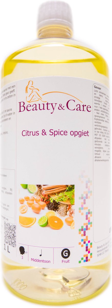 Goedkoopste Beauty & Care - Citrus & Spice opgiet - 1 L. new