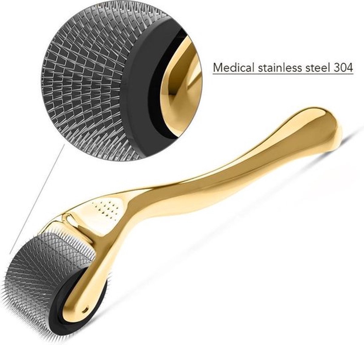 Dermaroller Unisex – 540 Micro Naalden – 0.5 MM Needle – Huidverjonging – Huidverzorging – Littekens – Striea – Steriel Verpakt