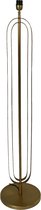 HSM Collection - Vloerlamp Rond 30cm Goud Metaal