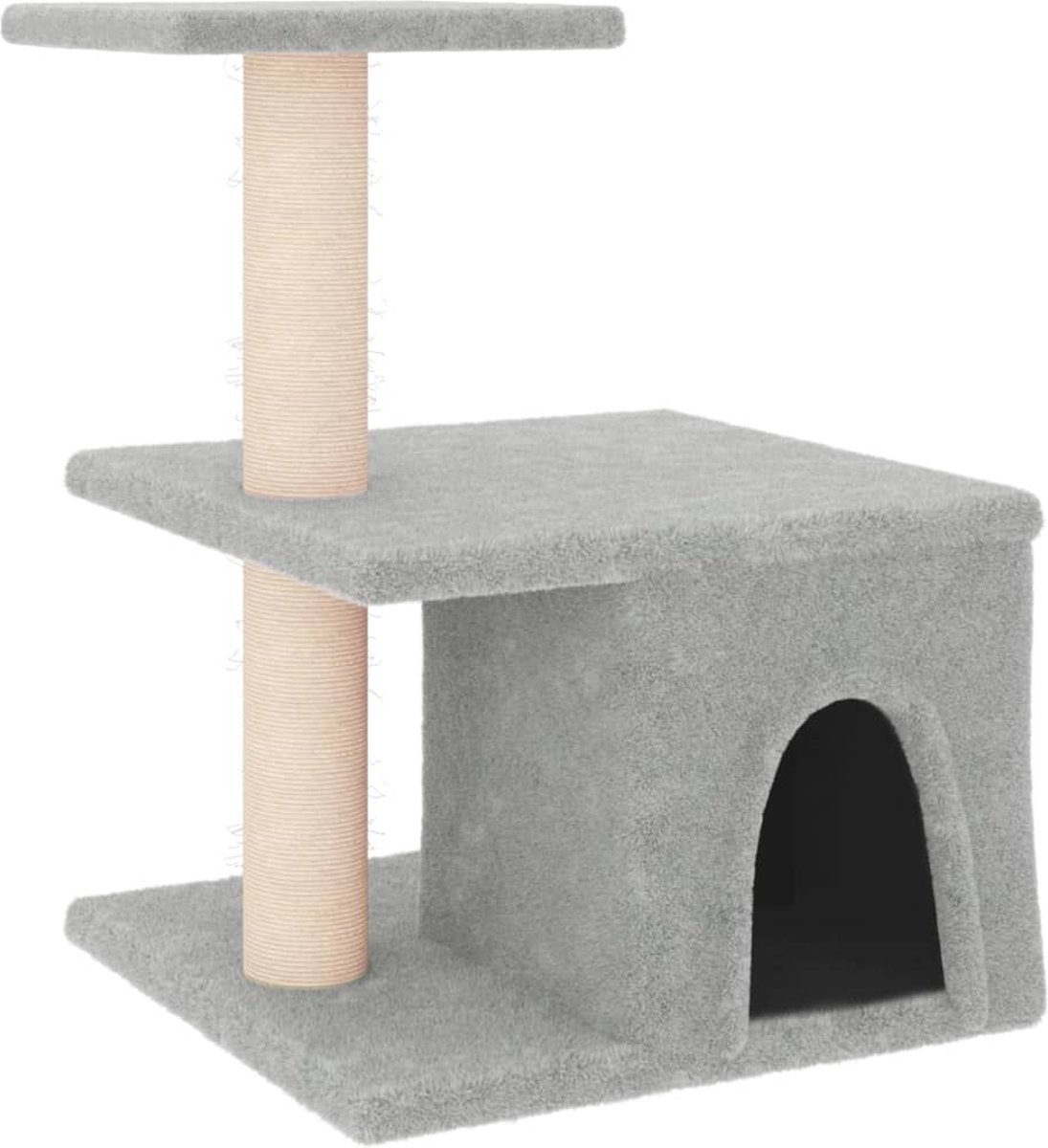 vidaXL-Kattenmeubel-met-sisal-krabpalen-48-cm-lichtgrijs