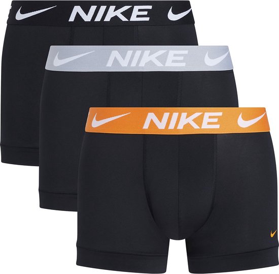 Nike 0000ke1156 Boxer 3 Unités Zwart XL Homme