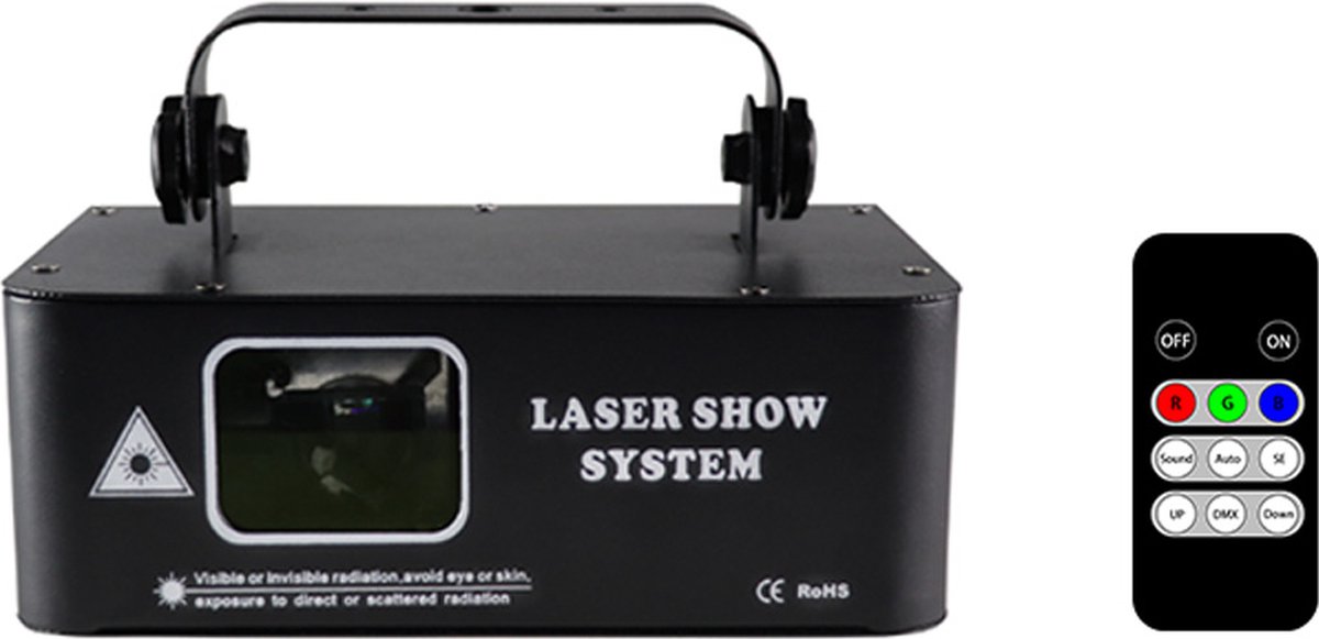 ALIEN LASER 500 Mw RGB JEUX DE LUMIERE Scanner ligne projecteur DJ DISCO