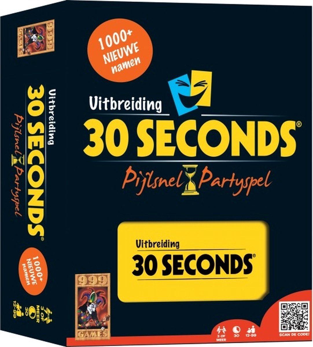 Makkelijk te begrijpen Droogte vogel 30 Seconds ® Uitbreiding Bordspel | Games | bol.com