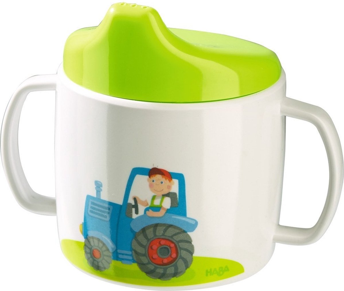 Haba Kubeczek z dziubkiem Traktor