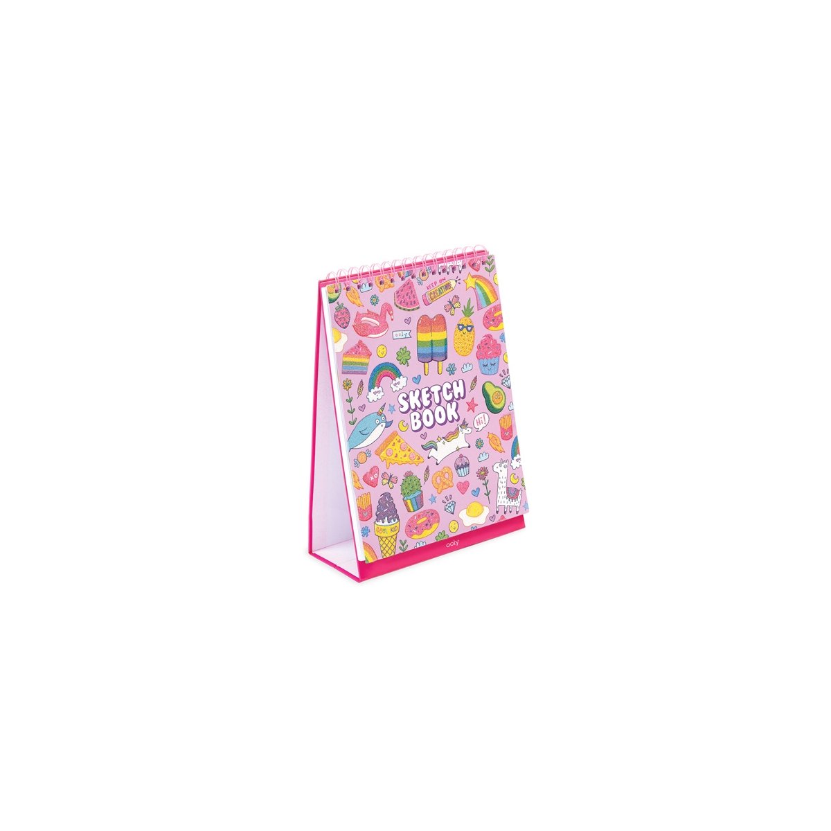 Ooly - Sketch & Show - Staand schetsboek - Schattige doodle wereld