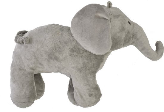 Happy Horse Olifant Elliot Knuffel 58cm - Grijs - Baby knuffel