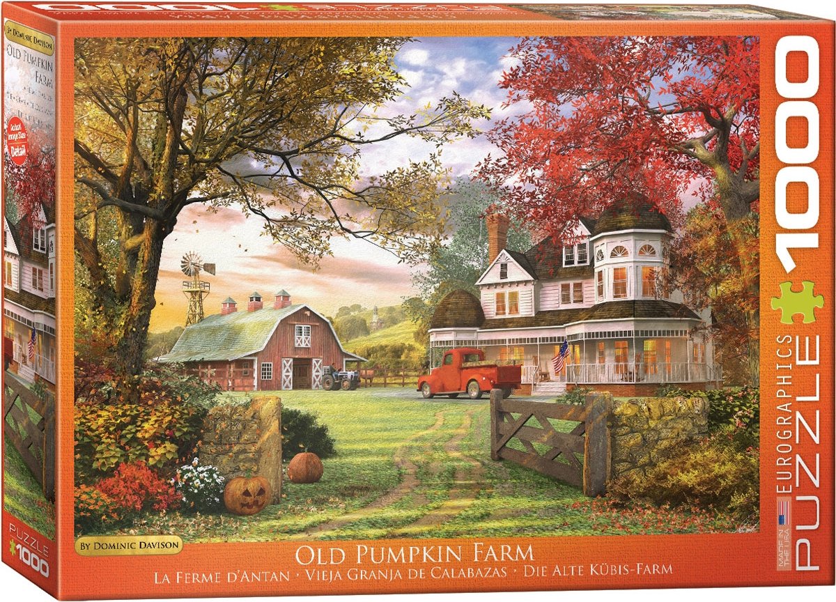 Legpuzzel 1000 stukjes - Old Pumpkin Farm
