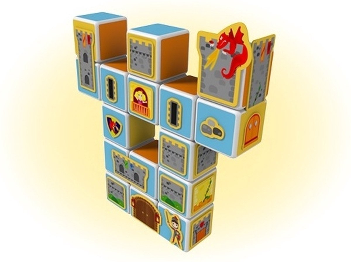 Geomag MagiCube Castles & Home - 78 delig — cadeau in Spellen & Speelgoed - foto 2