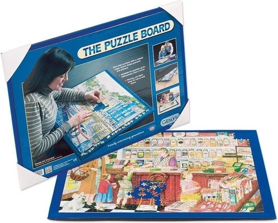 Gibsons Puzzel opbergbord - Puzzelbord - Voor puzzels tot 1000st.(the puzzle  board) | bol